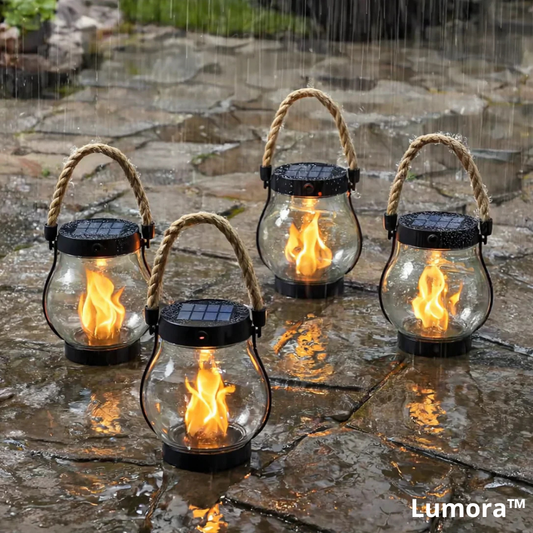 Lumora™ – Solar-Laternen für den Außenbereich